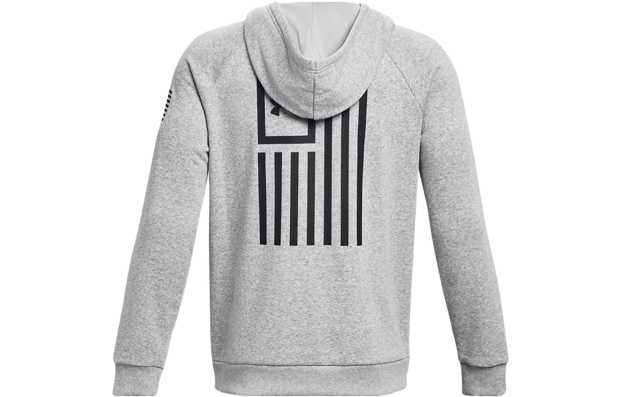 Under Armour Ua Freedom Rival Fleece Flag Hoodie Logo