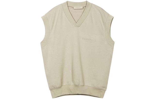 Fear of God Essentials FW22 V neck vest SmokeV