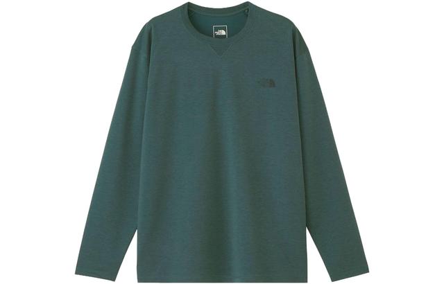 THE NORTH FACE LS Comfortive Wool Basic Crew LogoT