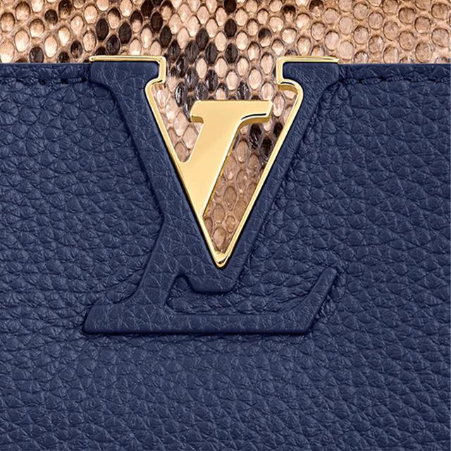 LOUIS VUITTON Capucines BB Logo