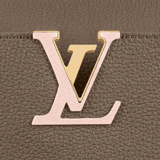 LOUIS VUITTON LV Capucines Logo Taurillon