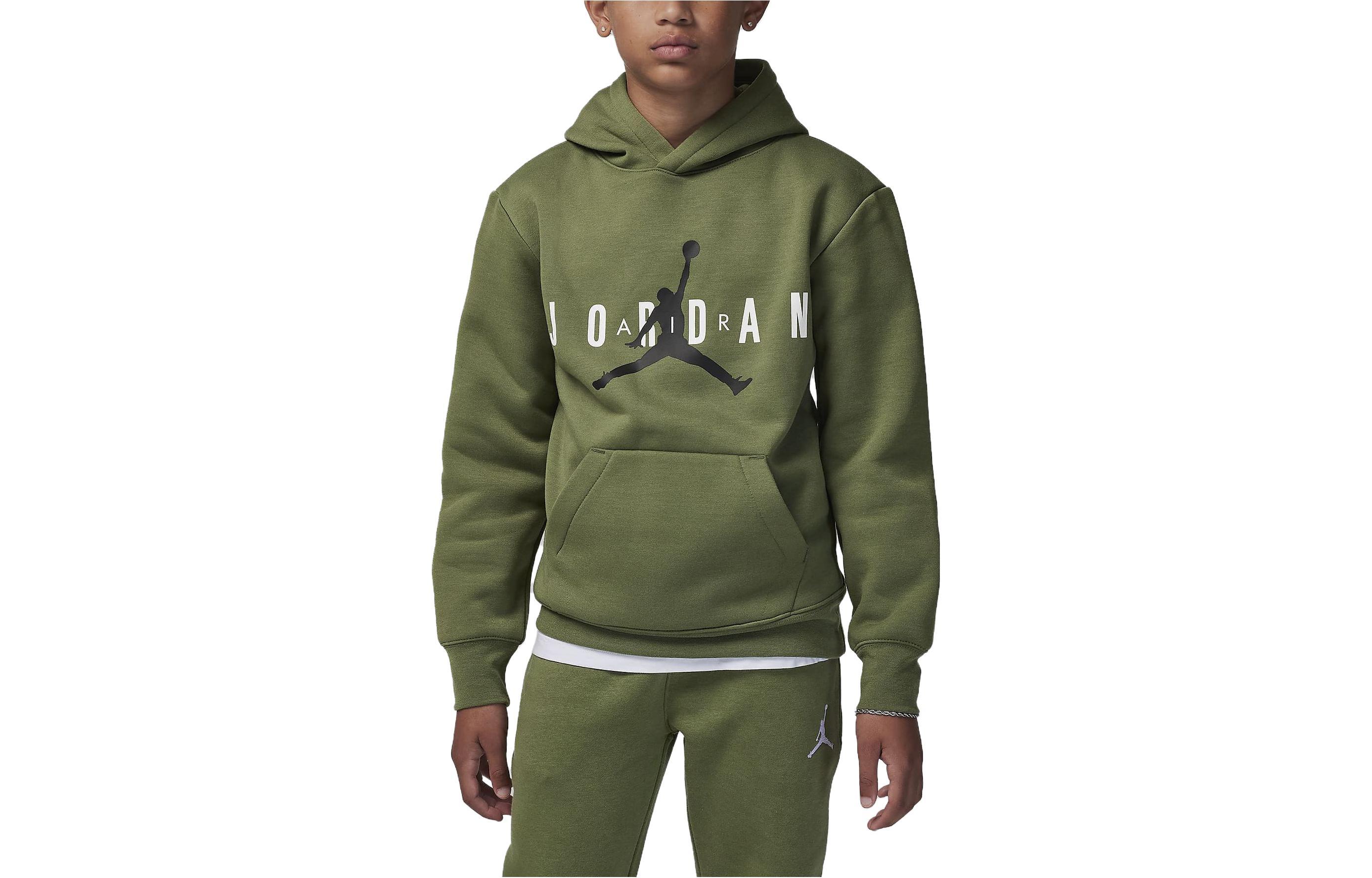 Jordan Jumpman Sustainable Materials Pullover Hoodie Logo