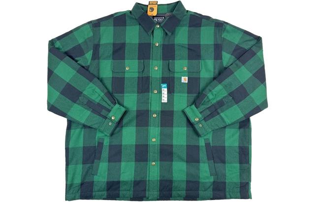 Carhartt TJ4452-M FLANNEL SHERPA-LINED SHIRT JAC RELAXED FIT