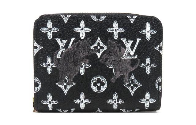 LOUIS VUITTON Zippy Logo