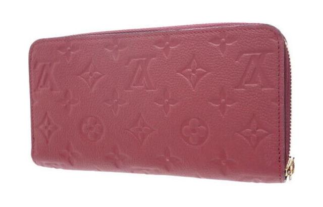 LOUIS VUITTON Zippy Monogram Empreinte Logo PVC