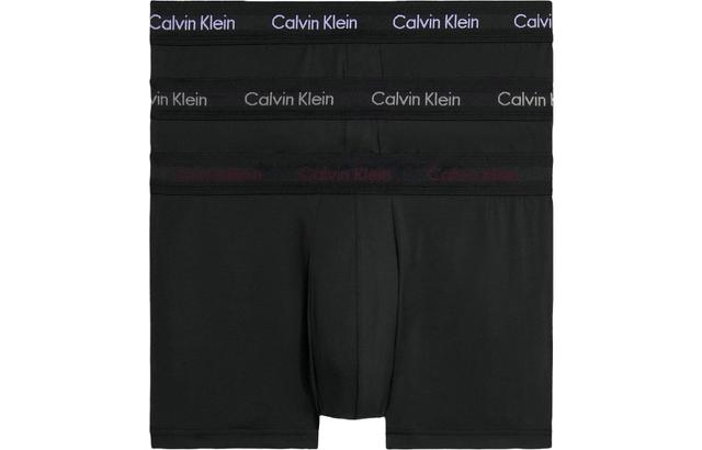 Calvin Klein 3 Pack Low Rise Trunks - Cotton Stretch 3