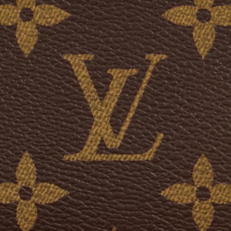 LOUIS VUITTON COIN Monogram Macassar