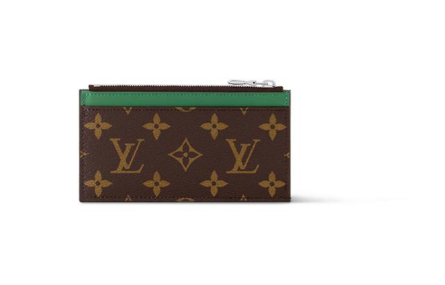 LOUIS VUITTON COIN Monogram Macassar