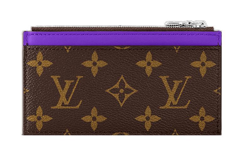 LOUIS VUITTON COIN Monogram Macassar