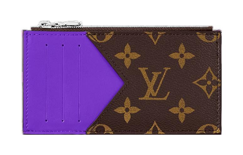 LOUIS VUITTON COIN Monogram Macassar