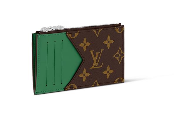 LOUIS VUITTON COIN Monogram Macassar