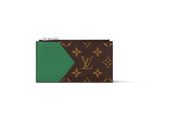 LOUIS VUITTON COIN Monogram Macassar