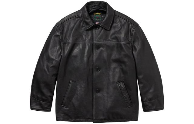 Supreme x Schott WEEK11 FW23 LEATHER CAR COAT