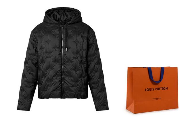 LOUIS VUITTON FW23 Monogram Quilted Hooded Blouson