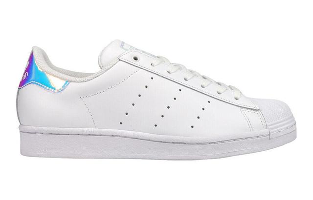 adidas originals Superstar J "White Iridescent"