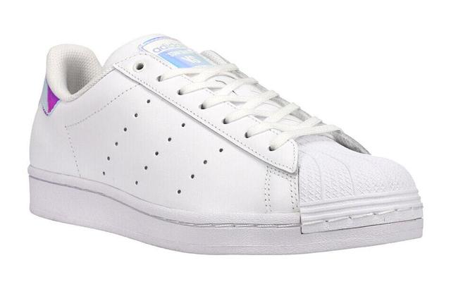 adidas originals Superstar J "White Iridescent"