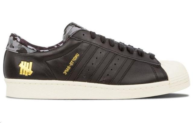 UNDEFEATED x BAPE BLACK x adidas originals Superstar 80s