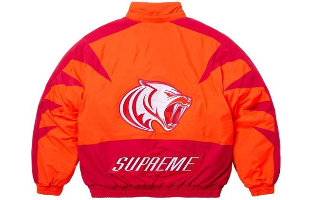 Supreme FW23 WEEK15 WILDCAT SIDELINE PUFFER JACKET