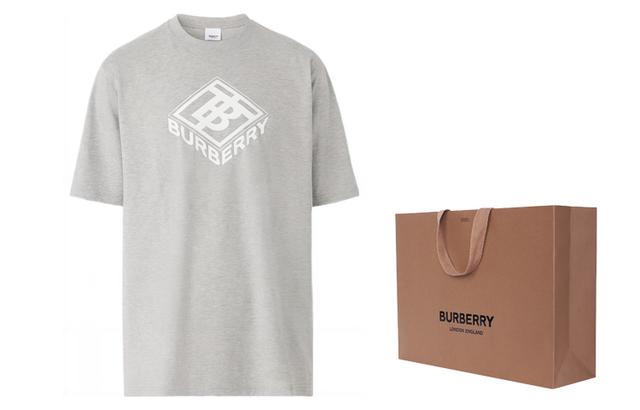 Burberry Logo Graphic Cotton Tshirt T