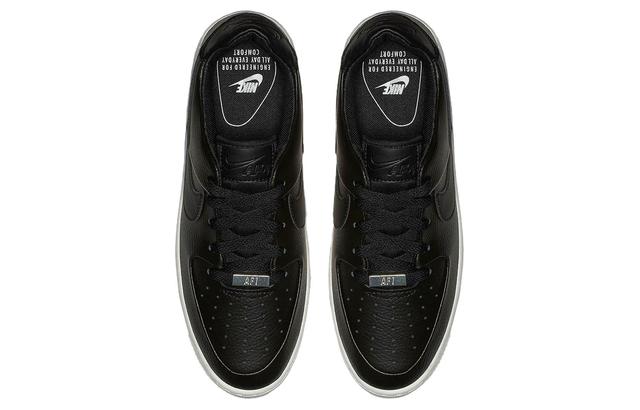Nike Air Force 1 Low Sage Low Triple Black White (W)
