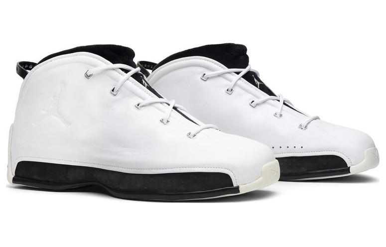 Jordan 18.5 OG White Black Chrome