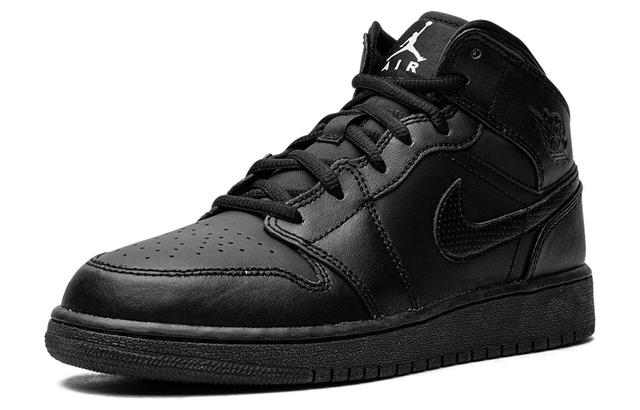 Jordan Air Jordan 1 Retro Mid Black 2016 GS