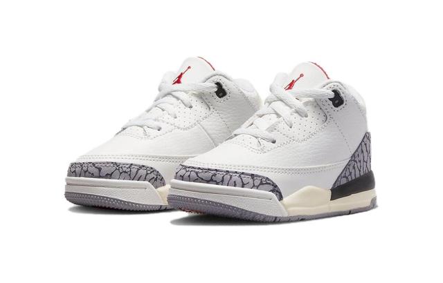 Jordan Air Jordan 3 "White Cement Reimagined" TD