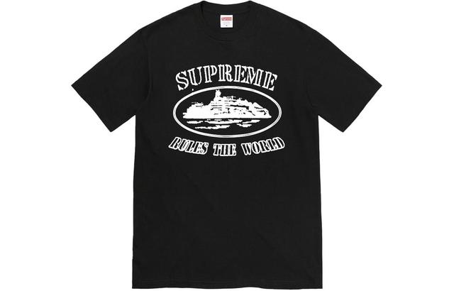 Supreme x Corteiz FW23 WEEK18 RULE THE WORLD TEE T