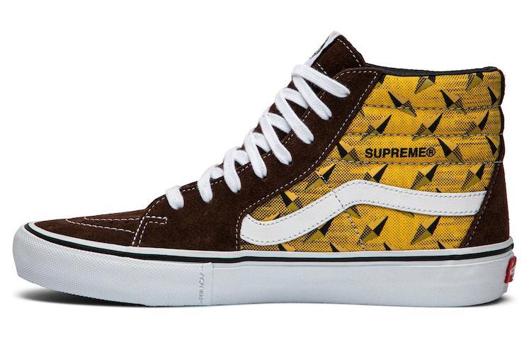 Supreme x Vans SK8 Diamond Plate Collection