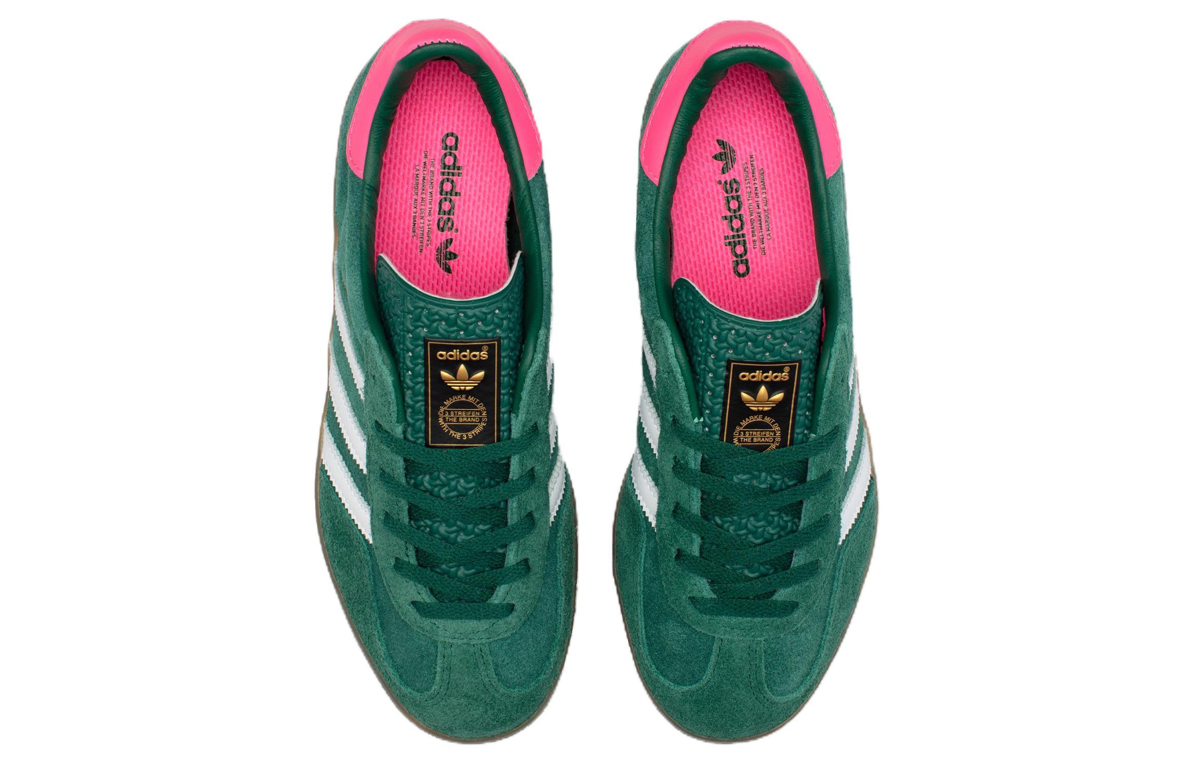 adidas originals Gazelle Indoor leather-trimmed suede