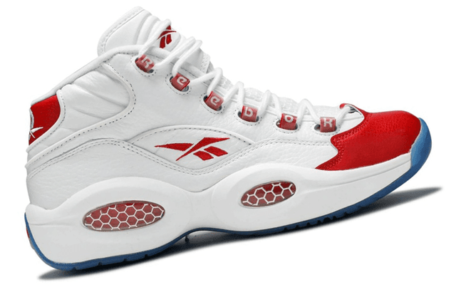 Reebok Question Mid Pearlized Red