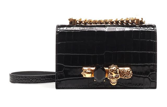 Alexander McQueen JEWELLED SATCHEL