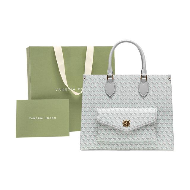 VANESSA HOGAN VH pvc Tote