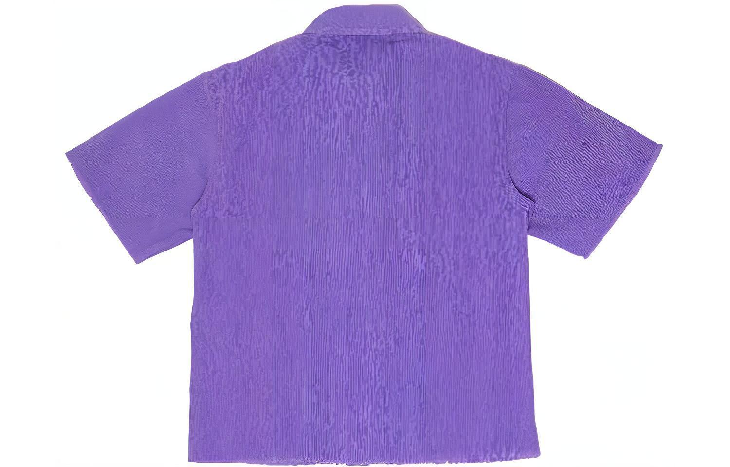 Drew House FW21 Corduroy Ss Shirt Lavender