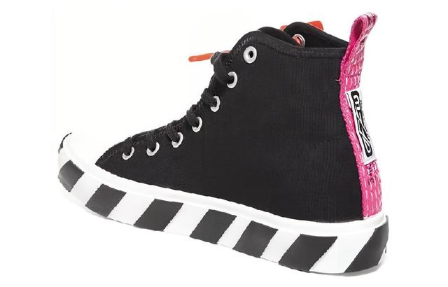 OFF-WHITE Arrow Canvas Mid Top