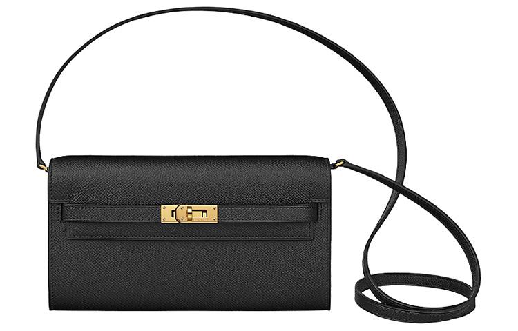 HERMES Kelly To Go Epsom Noir