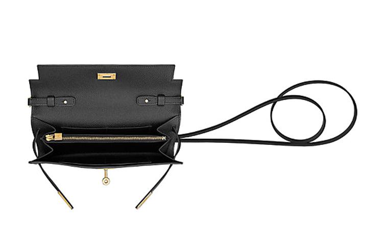 HERMES Kelly To Go Epsom Noir