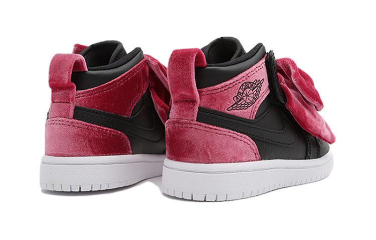 Jordan Air Jordan 1 Mid Bow "Black Noble Red"