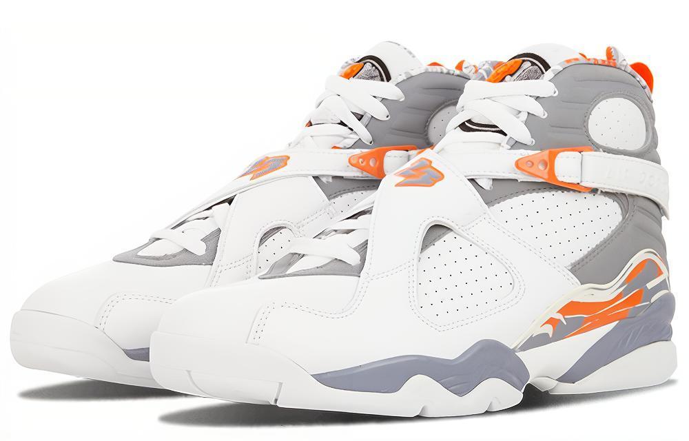 Jordan Air Jordan 8 Retro Oranze White GS