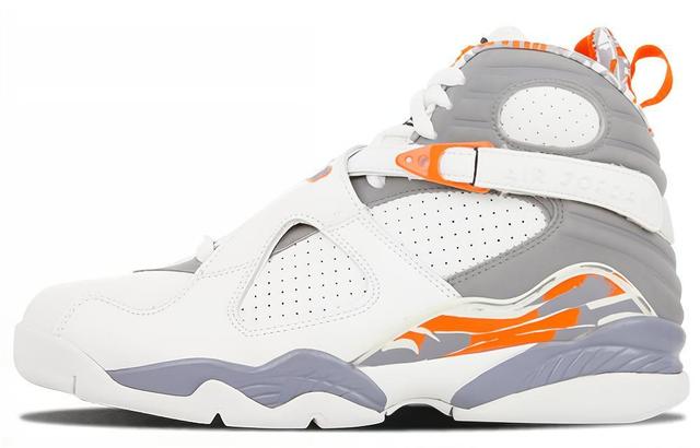 Jordan Air Jordan 8 Retro Oranze White GS