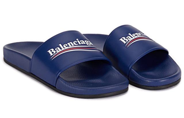 Balenciaga Pool Sandal Political