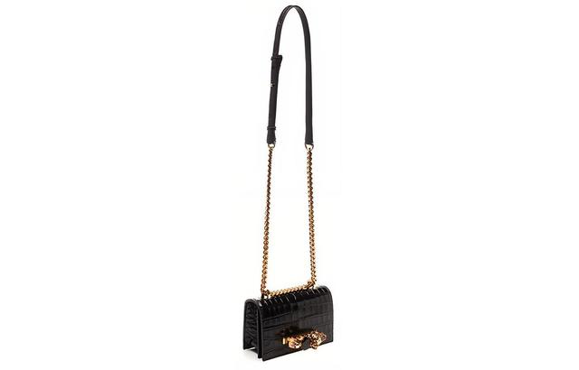 Alexander McQueen JEWELLED SATCHEL