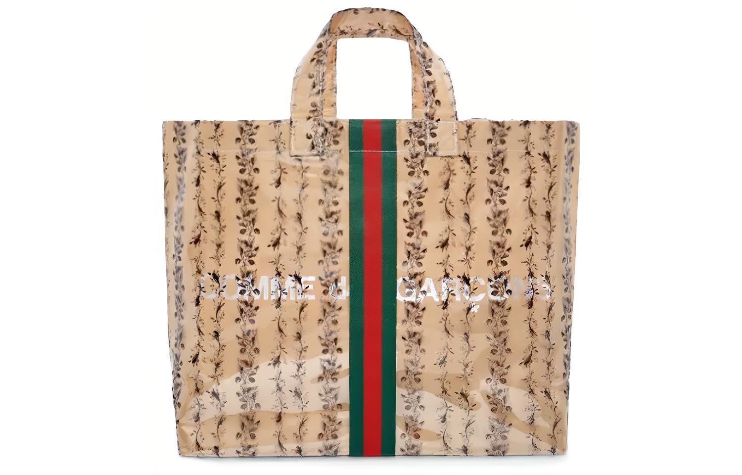 GUCCI x CDG Logo Tote