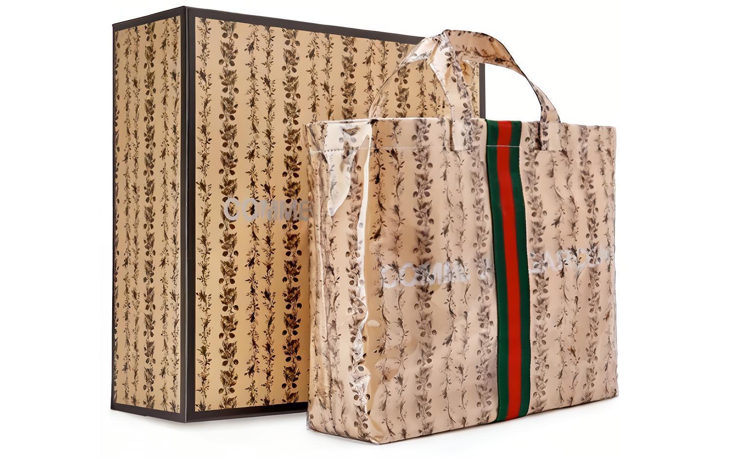 GUCCI x CDG Logo Tote