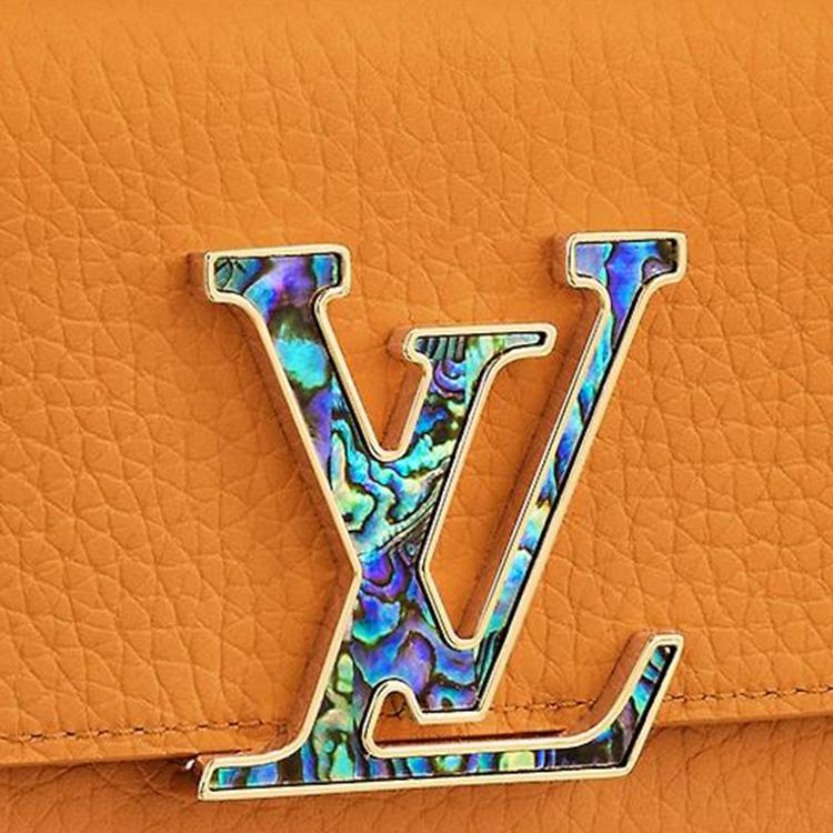 LOUIS VUITTON Capucines Logo Taurillon