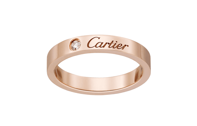 CARTIER C de Cartier Logo 18k