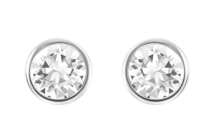 Swarovski Solitaire Pierced