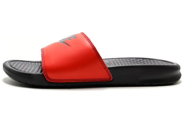 Nike JDI Slide Black Red Slippers