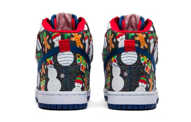 CONCEPTS x Nike Dunk SB Ugly Christmas Sweater GS 2017