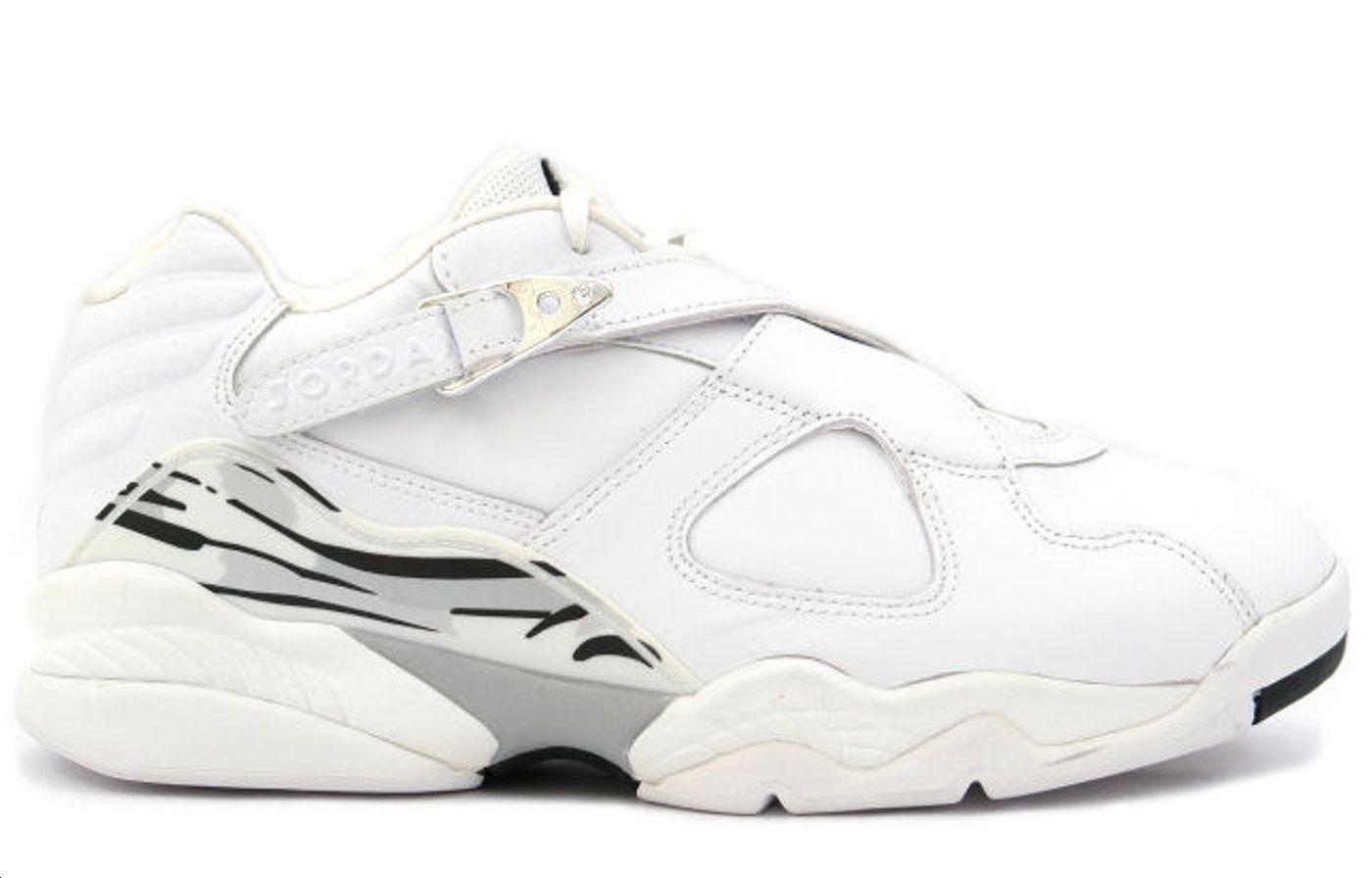 Jordan Air Jordan 8 Retro Low White Metallic Silver